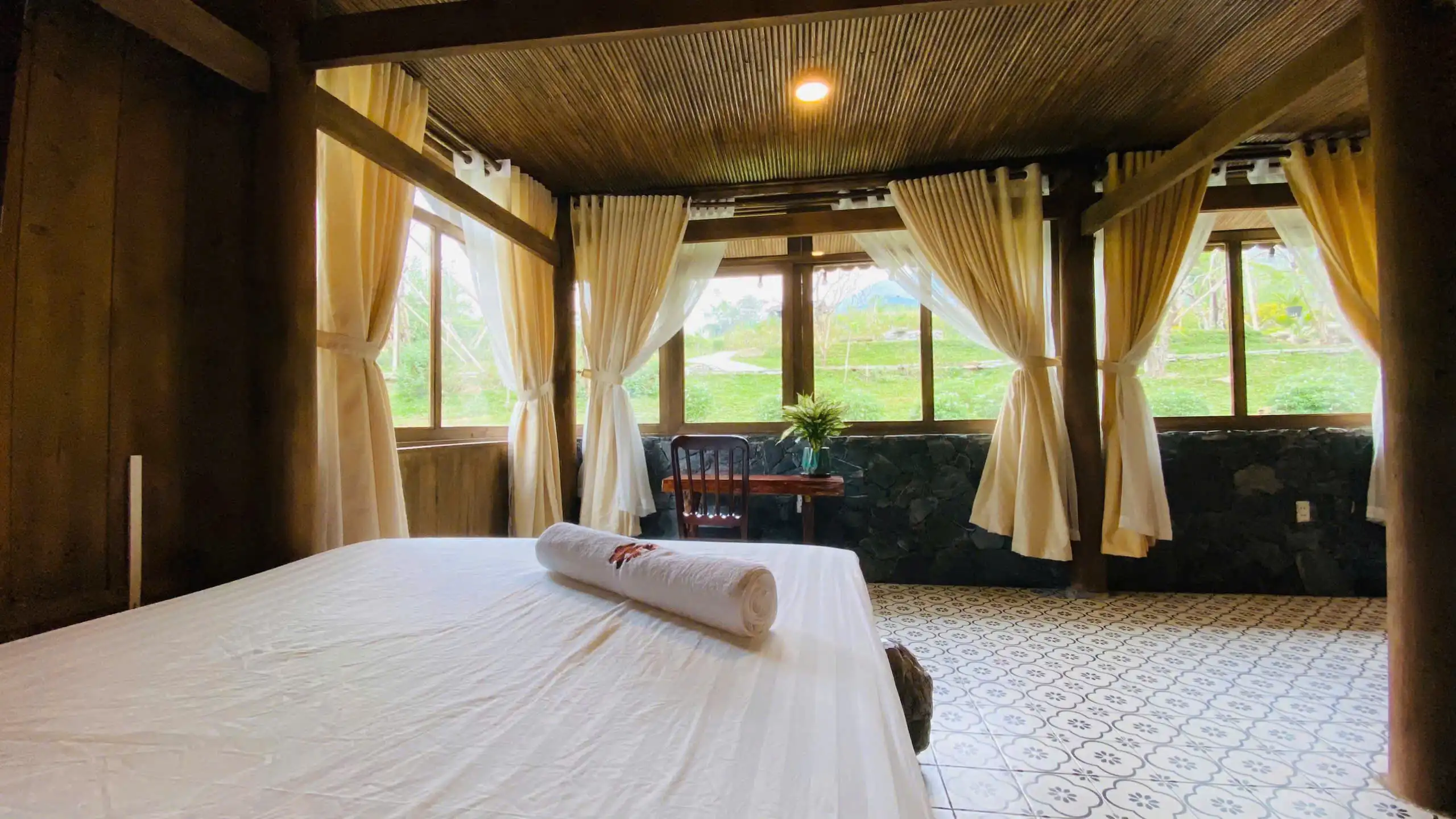 Du Gia Eco Lodge – Garden view