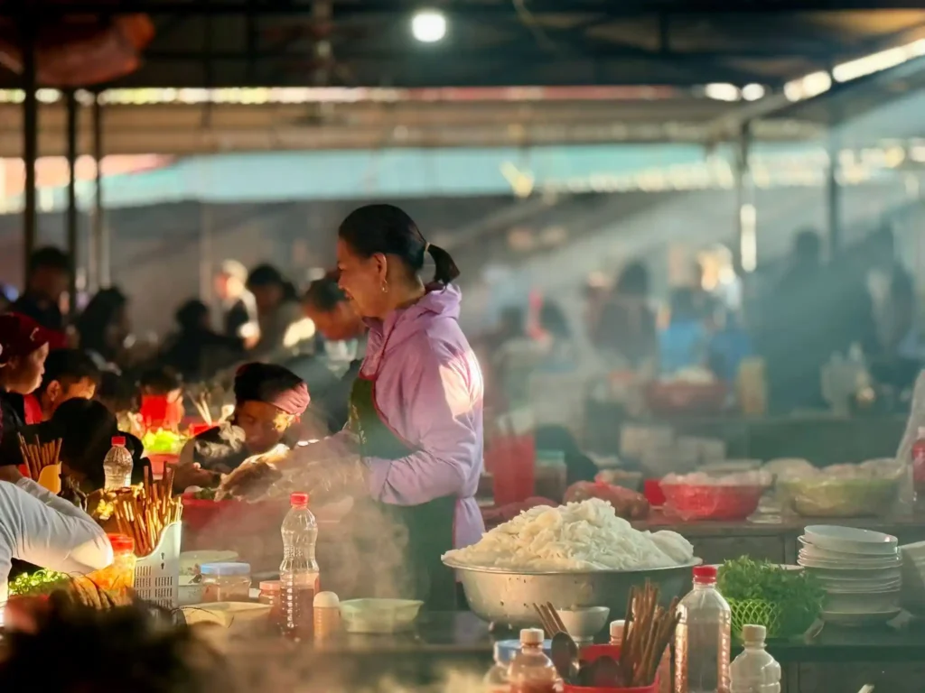 Meo Vac Sunday market Ha Giang jeep tour itinerary stop