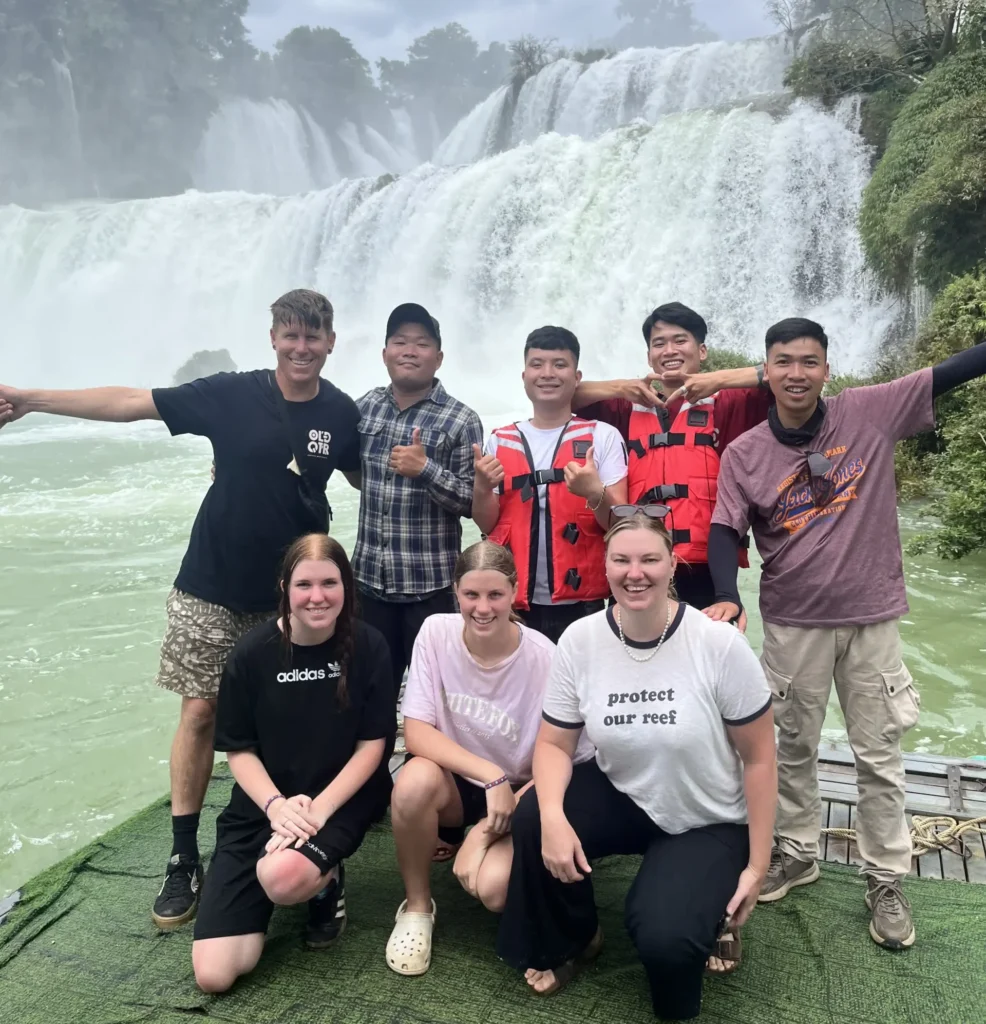 ban gioc waterfall with loop trails