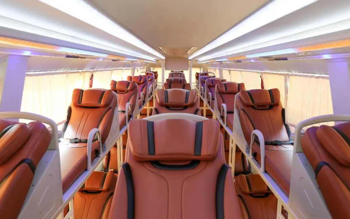 Regular Sleeping Bus – Loop Trails Tours Ha Giang – Ha Giang Loop Bus