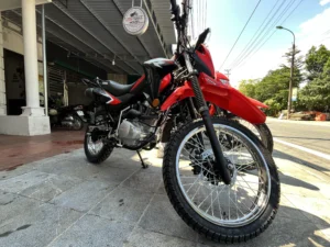 honda xr150 motorbikes for rental at loop trails hostel ha giang ha giang motorbike rental