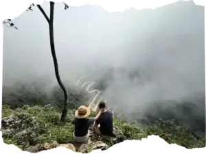 khau coc cha pass 2 customers from loop trails tours ha giang