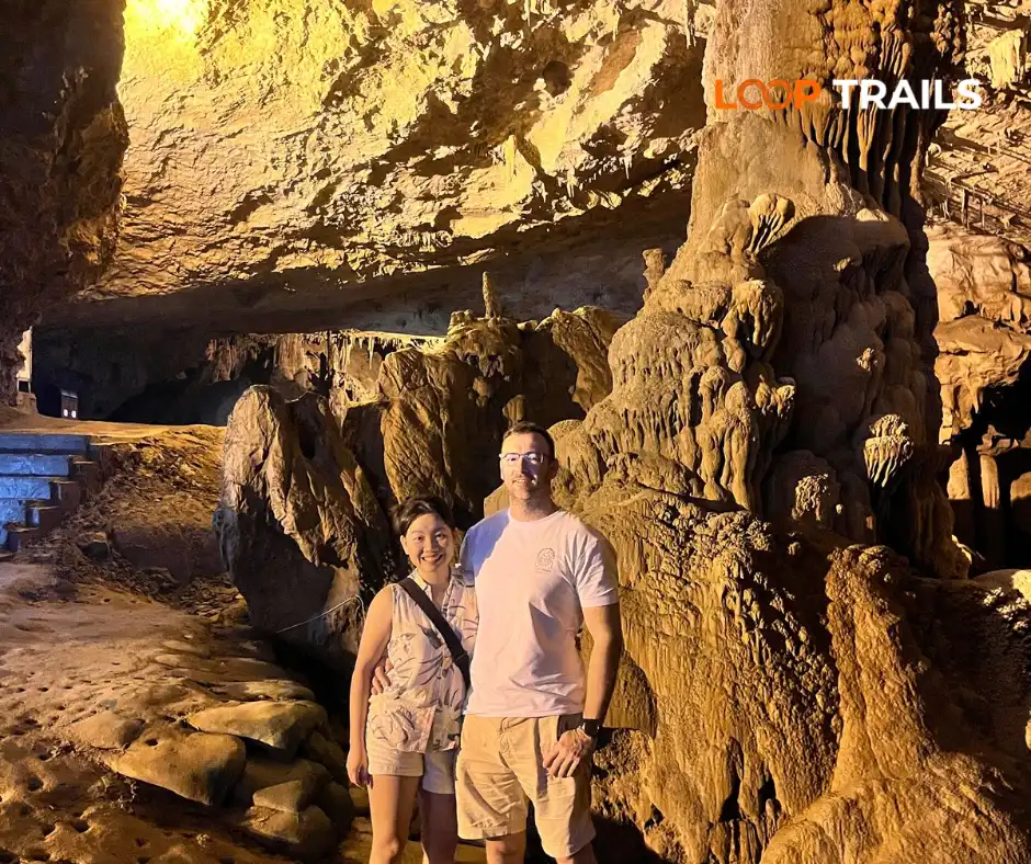 Ha Giang Cao Bang 5 days 4 nights - Inside Nguom Ngao Cave in Cao Bang