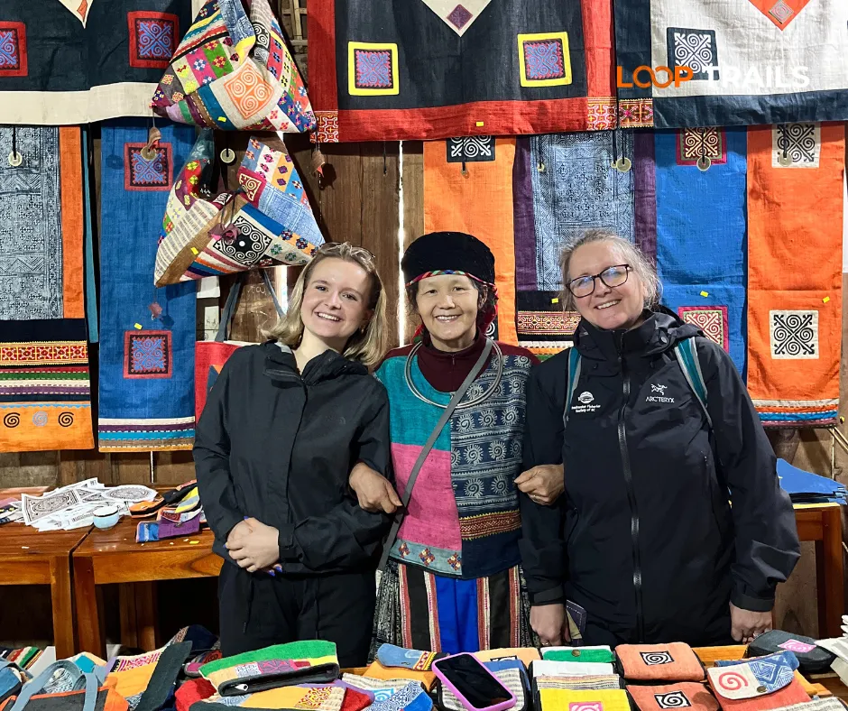 Làng dệt lanh Lùng Tám (Lùng Tám linen weaving village) on Ha Giang Loop 4 days 3 nights