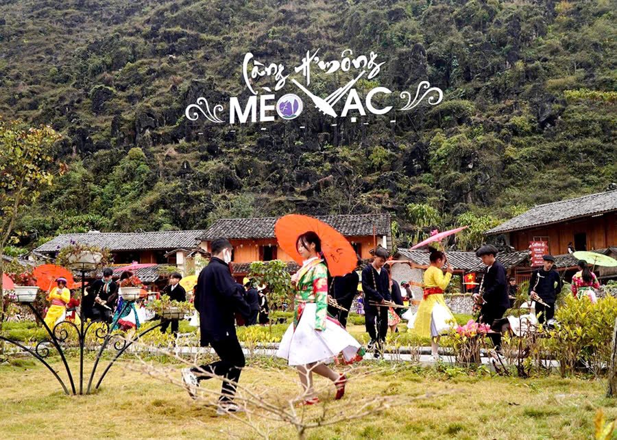 View from homestay in Meo Vac Ha Giang