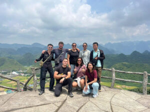 Heaven Gate viewpoint overlooking Quan Ba valley on Ha Giang Loop How to Book Ha Giang Loop