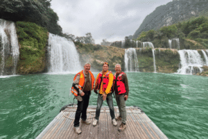 ban gioc watefall in cao bang with looptrails ha giang cao bang tour