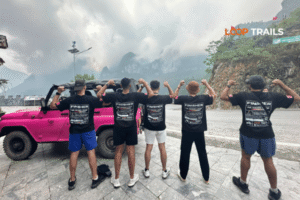 ha giang loop by jeep with looptrails stopped in ma pi leng pass