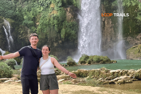 customers of looptrails in ban gioc waterfall, cao bang (6) customers of looptrails in ban gioc waterfall, cao bang
