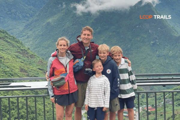ha giang loop for a family in ma pi leng pass ha giang loop photo tour guide Northern Vietnam with Kids