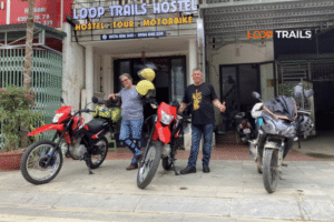 ha giang motorbike rental in ha giang city