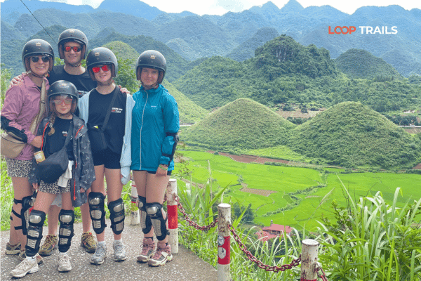 a family doing the ha giang loop with looptrails in quan ba twin mountains a family doing the ha giang loop with looptrails in quan ba twin mountains
