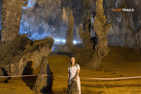 tourist visited Nguom Ngao cave in cao bang tourist visited Nguom Ngao cave in cao bang