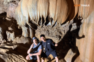 explore nguom ngao cave in cao bang