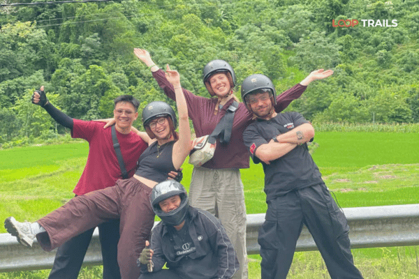 ha giang for a group with looptrails