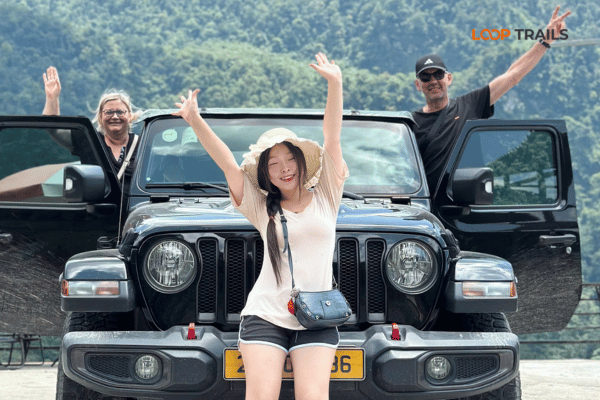 ha giang loop by wrangler rubicon jeep for a couple