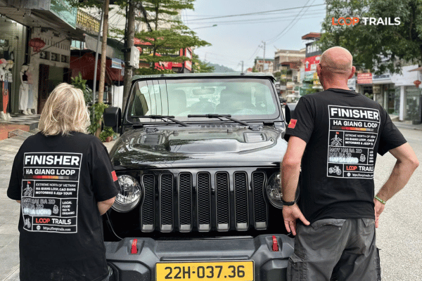 ha giang loop by wrangler rubicon jeep for a couple