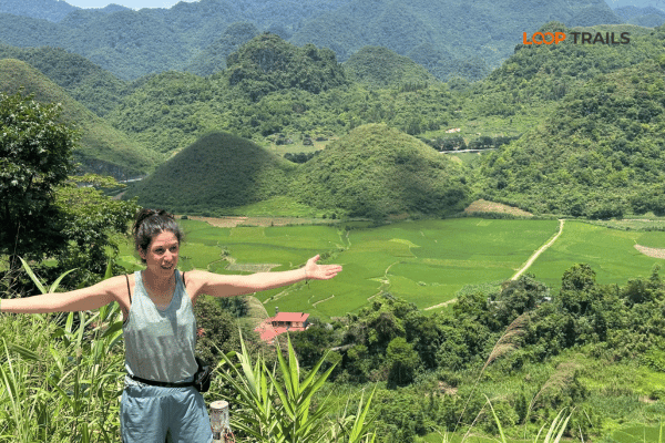 ha giang loop with looptrails in quan ba twin mountain