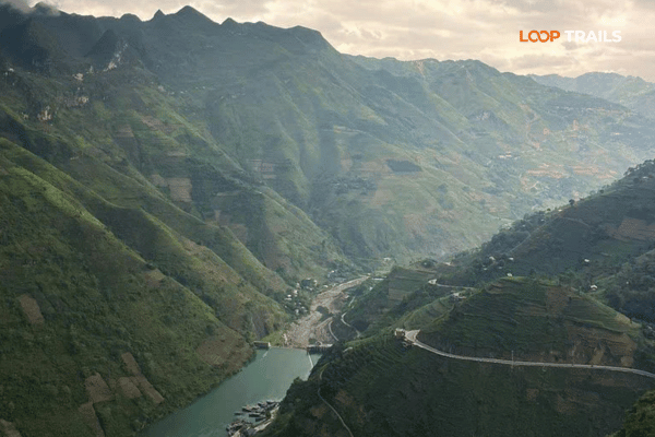 ma pi leng and nho que river view ma pi leng and nho que river view