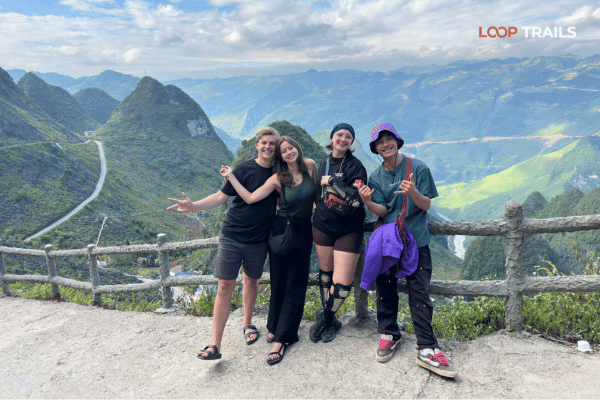 ha giang loop with looptrails in ma pi leng pass