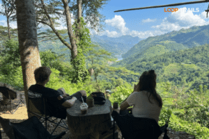 ha giang loop with looptrails trek in a mountain