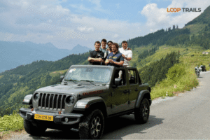 Ma Pi Leng Pass in October clear weather Ha Giang