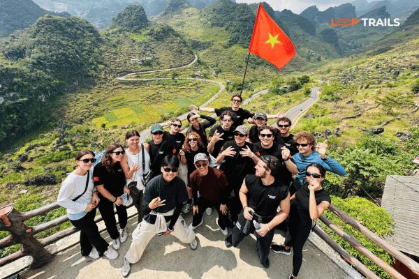 ha giang loop for a group in m pass with looptrails