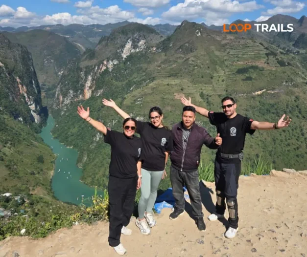 tu san caynon ha giang loop with loop trails