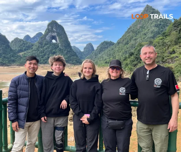god's eye moutain in Cao Bang Viet Nam taked by loop trails ha giang