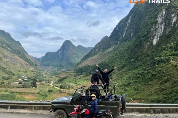 xuan truong valley cao bang, ha giang cao bang jeep tour with loop trails hostel
