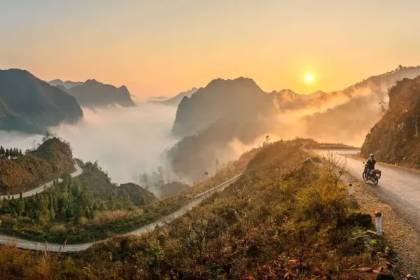 best sunset spots on ha giang loop