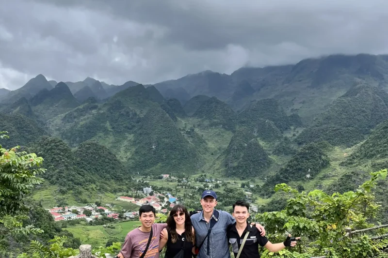 Ha Giang easy rider tour guide navigating rainy season road conditions