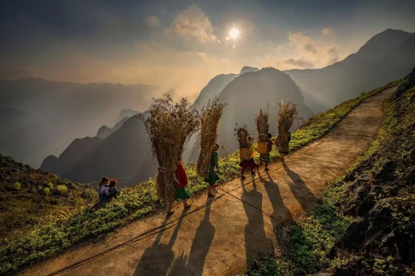 Hmong people in ha giang
