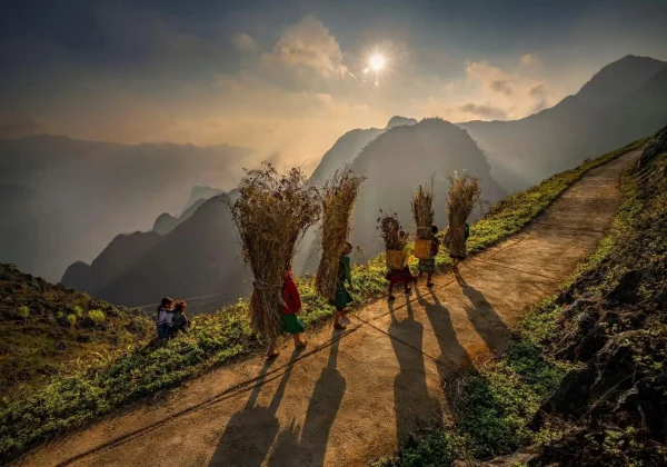 Hmong people in ha giang