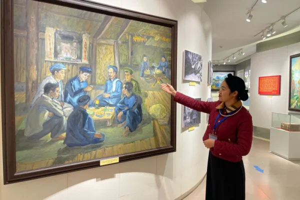 Pac Bo Museum Ha Quang Cao Bang Vietnam Ho Chi Minh exhibition