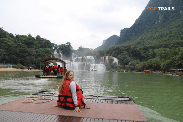 ban gioc waterfall boat trip