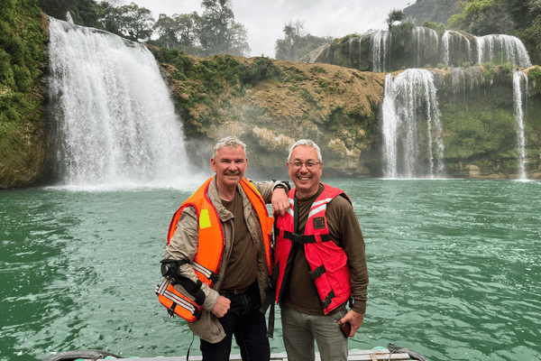 ban gioc waterfall in cao bang with looptrails things to do in cao bang