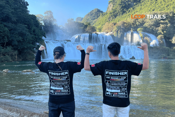 Ban Gioc Waterfall Cao Bang on Ha Giang to Cao Bang route