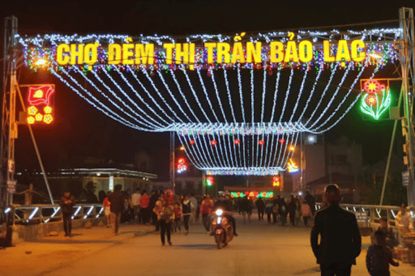 Bao Lac market livestock cattle Cao Bang traditional market