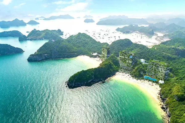 Cat Ba to Haiphong ferry crossing northern Vietnam