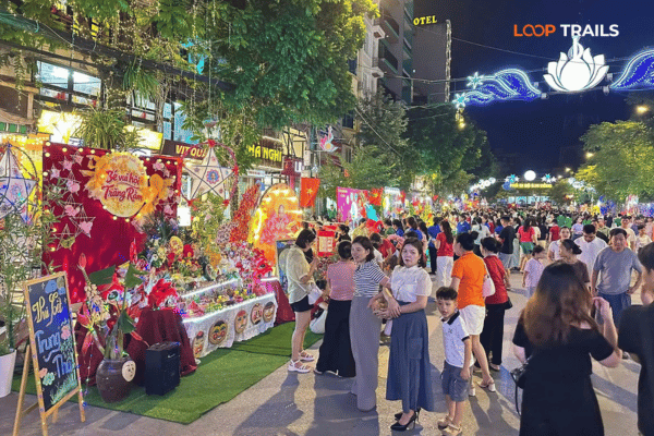 cao bang city at night Cao Bang Market Days