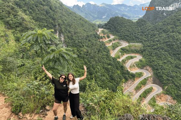 cao bang loop with looptrails in khau coc cha pass