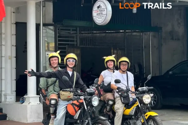 start a trip from ha giang city with loop trails hostel