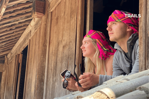 customers in the king's vuong palace with looptrails