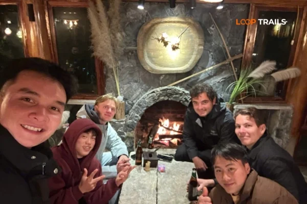 fun night with loop trails in dong van