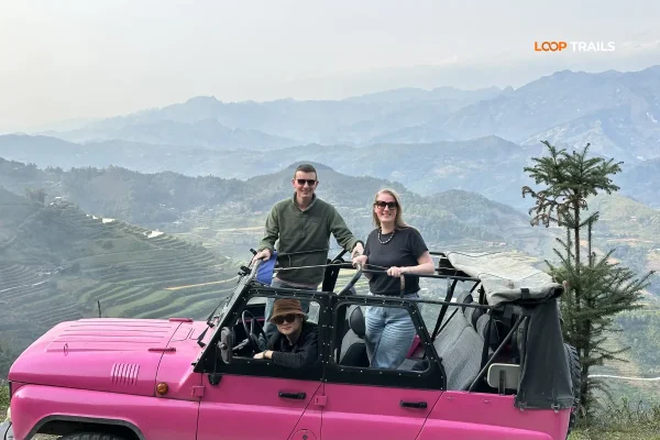 ha giang jeep tour with looptrails