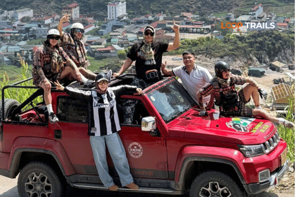 ha giang loop by army jeep for a group in ha giang city