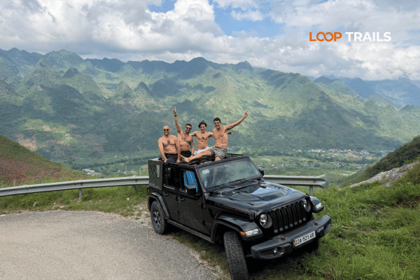 ha giang loop by army jeep in ha giang hidden gems Army Jeep vs Jeep Wrangler Rubicon ha giang