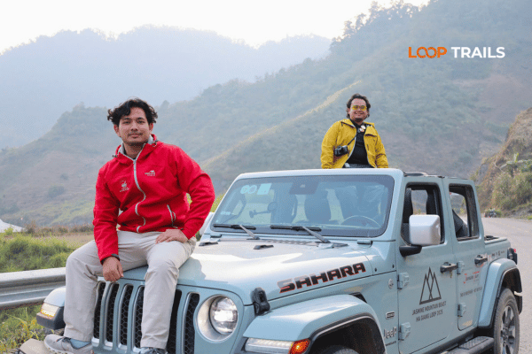 ha giang loop by army jeep with looptrails