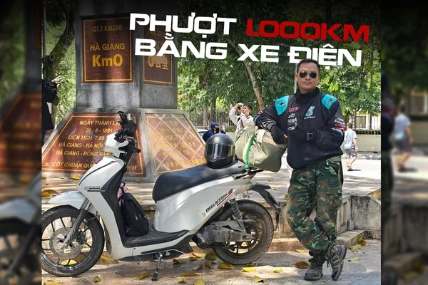 ha giang loop with electric motorbike